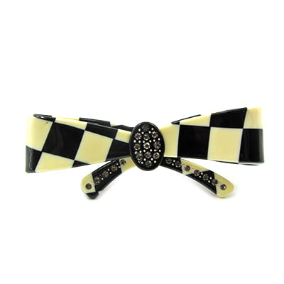 Ribbon Bow With Multicolor Clip