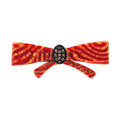 Ribbon Bow With Multicolor Clip