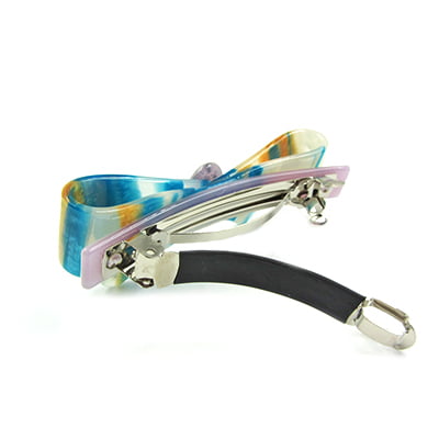 Ribbon Bow With Multicolor Clip