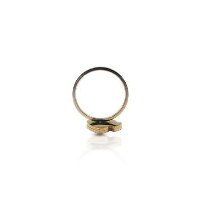 Anti-Tarnish Finger Ring - Couple Heart