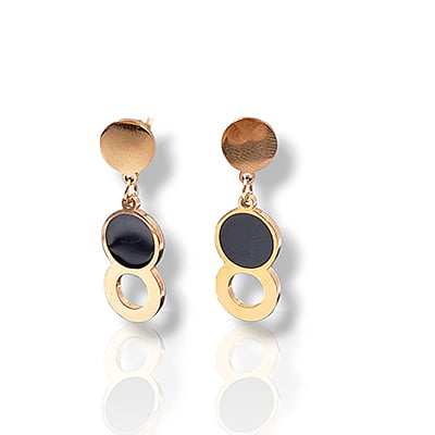 Anti-Tarnish Circle Stylish Earrings