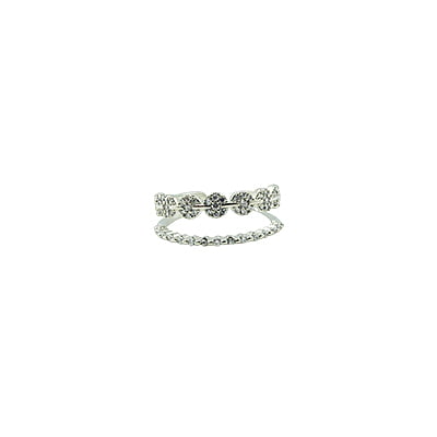 Fancy Finger Ring - Circled Link