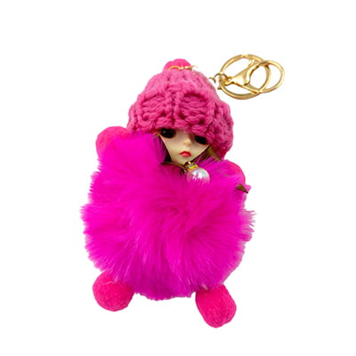 Dark Pink Baby Doll Gifting Key Chains