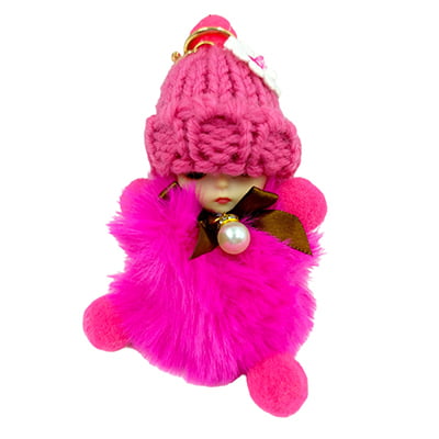 Dark Pink Baby Doll Gifting Key Chains