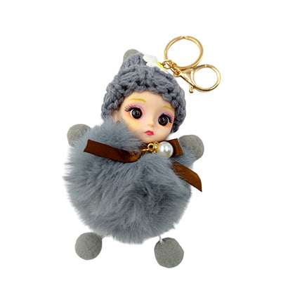 Grey Baby Doll Gifting Key Chains