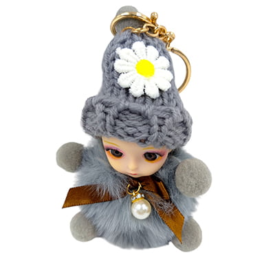 Grey Baby Doll Gifting Key Chains