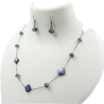 Single Layer Chain With Earrings