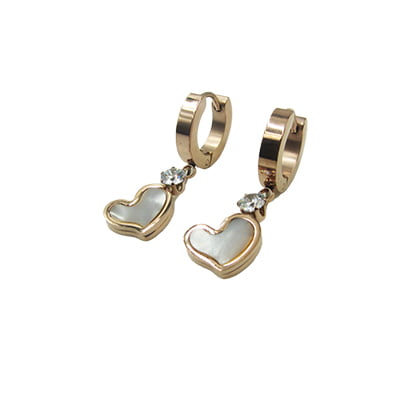 Anti Tarnish Earrings - Heart