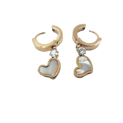 Anti Tarnish Earrings - Heart