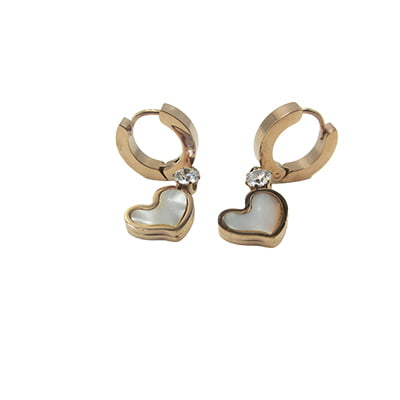 Anti Tarnish Earrings - Heart