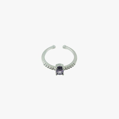 Lavendar Stone Embellished Finger Ring