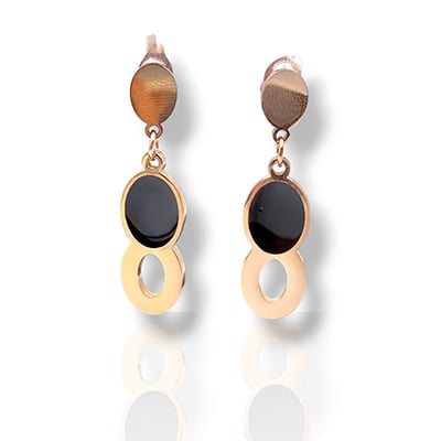 Anti-Tarnish Oval Stylish Earrings