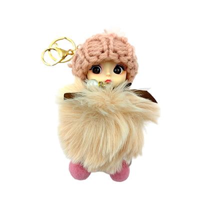 Peach Baby Doll Gifting Key Chains