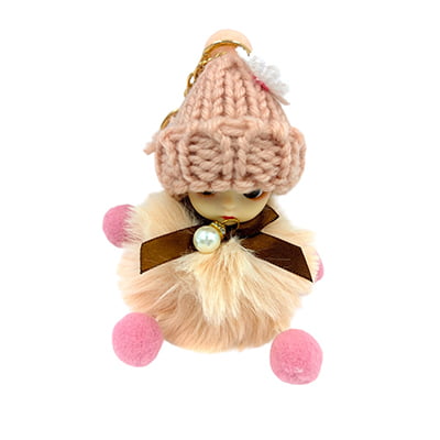 Peach Baby Doll Gifting Key Chains