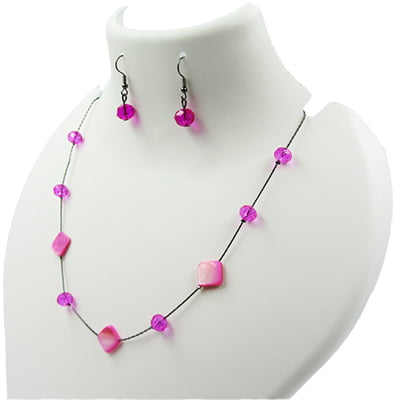 Single Layer Chain With Earrings