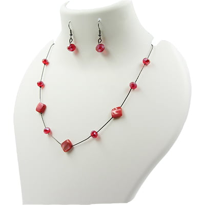 Single Layer Chain With Earrings