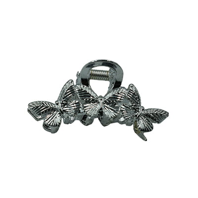 Metal Hair Claws - Butterfly