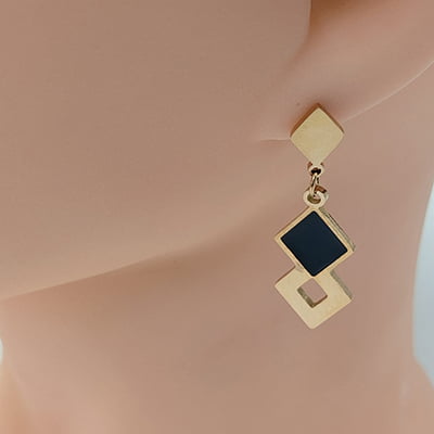 Anti-Tarnish Square Stylish Earrings