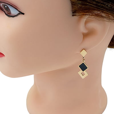 Anti-Tarnish Square Stylish Earrings