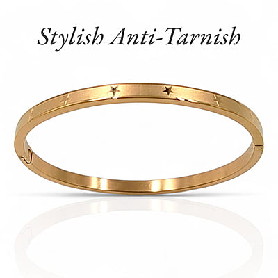 Anti Tarnish Star Embellished Bracelet