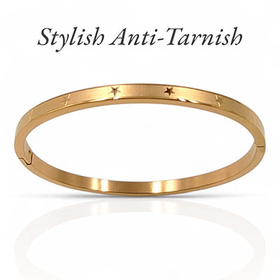 Anti Tarnish Star Embellished Bracelet