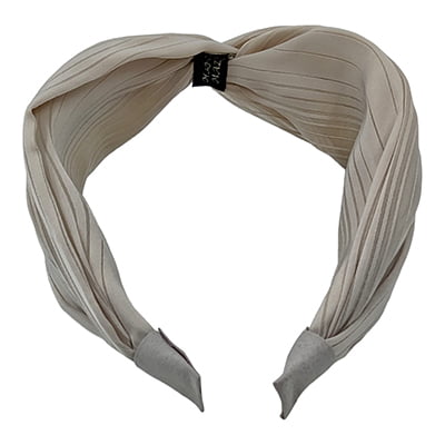 Stylish Grey Plain Knotted Headband