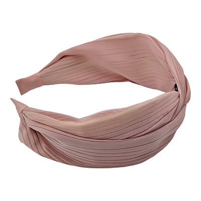 Stylish Reddish Grey Plain Knotted Headband