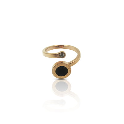 Roman Circled anti-tarnish finger ring