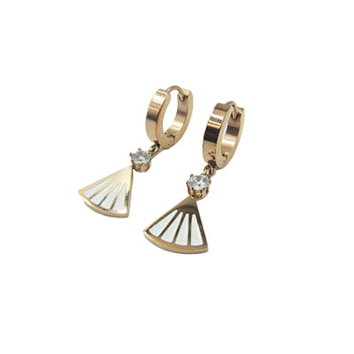 Anti Tarnish Earrings - Triangle